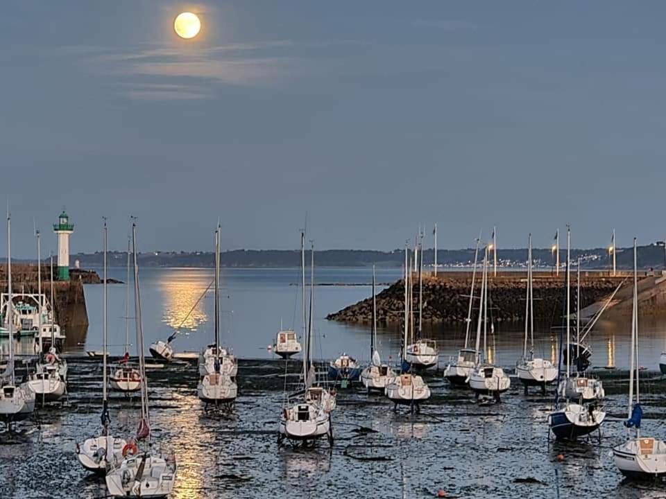 Ferienwohnung Au Rythme Des Marees Saint-Quay-Portrieux Exterior foto